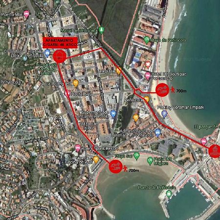 Atico Nuevo Con Terraza Peniscola Appartement Buitenkant foto